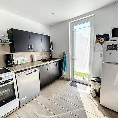 Maison Renovee 3 Chambres, Proche Mer, Jardinet Equipe, Centre-ville - Fr-1-361-464 * Jullouville-les-Pins