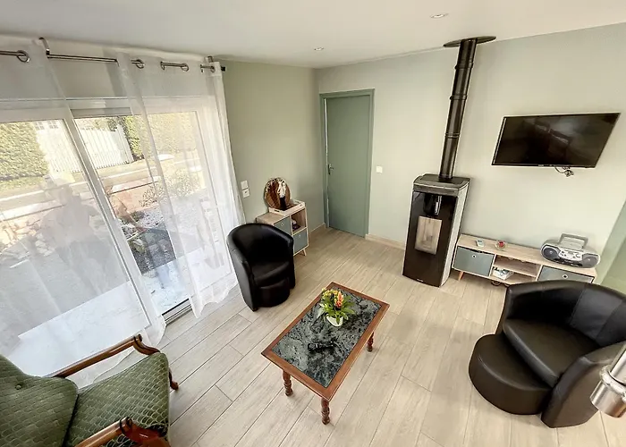 Maison Renovee 3 Chambres, Proche Mer, Jardinet Equipe, Centre-ville - Fr-1-361-464 ז'ולוביל-לה-פאן