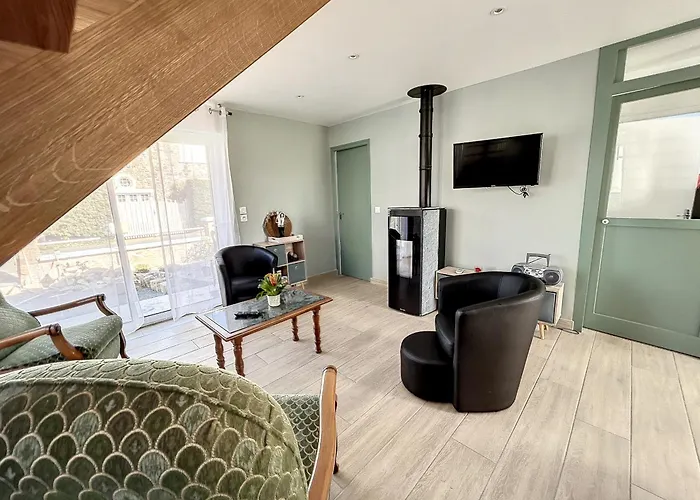 בית נופש Maison Renovee 3 Chambres, Proche Mer, Jardinet Equipe, Centre-ville - Fr-1-361-464 *